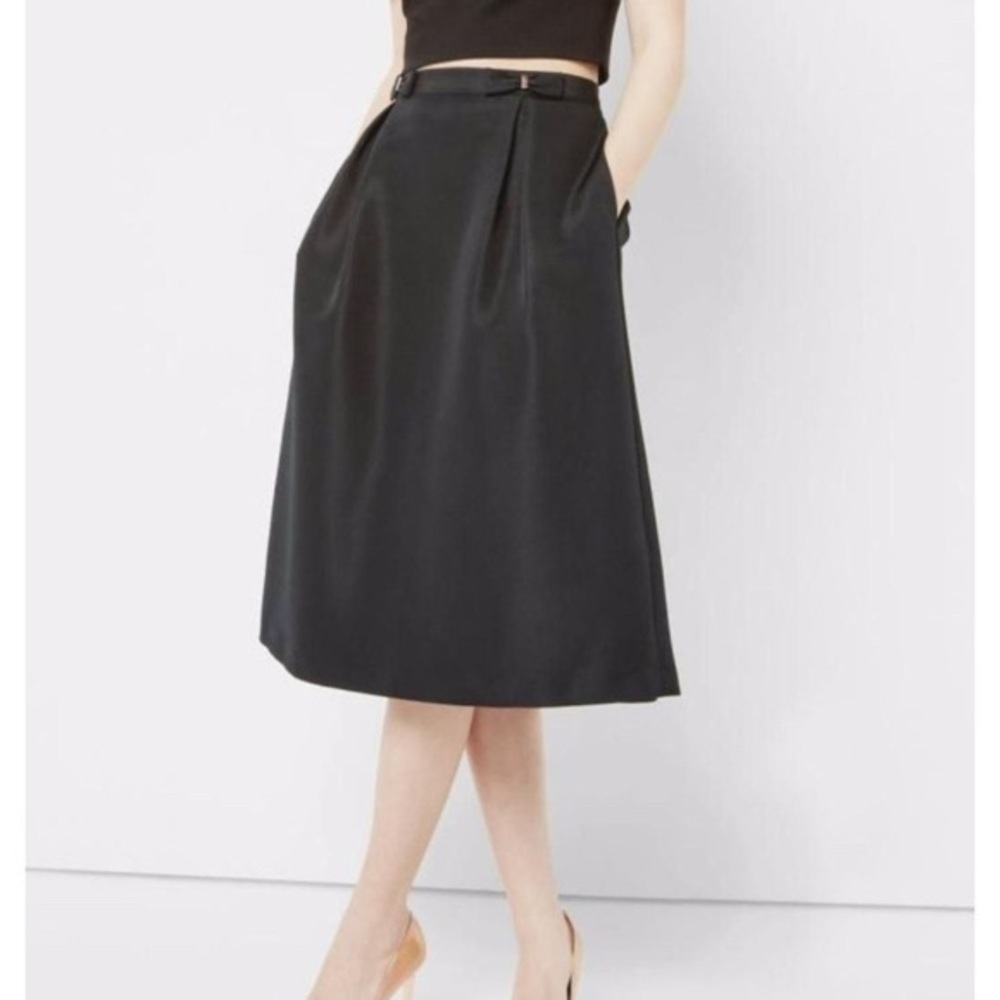 Ted Baker Midi Skirt with Bows (size 5)